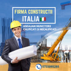 Muncitori Firma construcții Italia